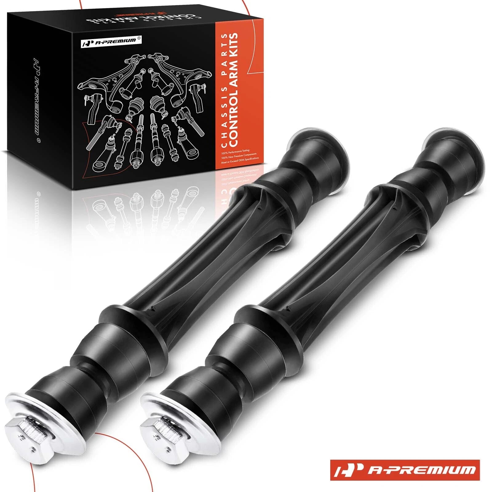 2X Front Side Sway Bar Link for Chevrolet Silverado 1500 (2007–2016)
