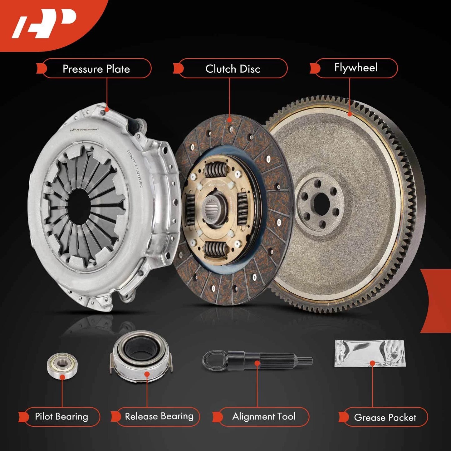 Clutch Kit with Flywheel for Chevy Tracker (1999–2004)