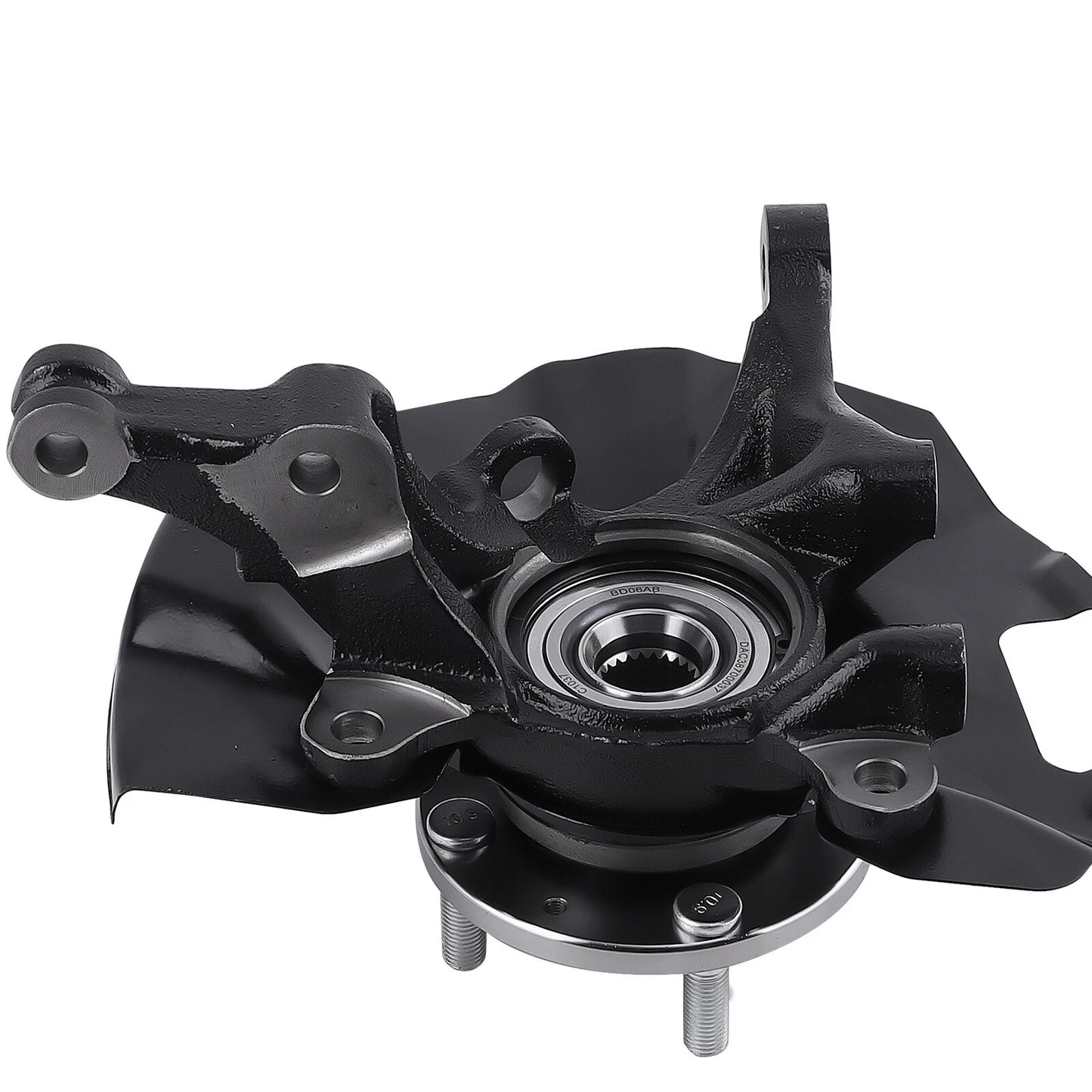Front Steering Knuckles and Wheel Hub Bearings for Hyundai Accent (2006–2011)