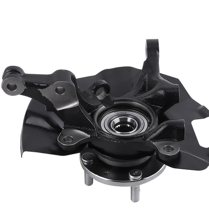 Front Steering Knuckles and Wheel Hub Bearings for Hyundai Accent (2006–2011)