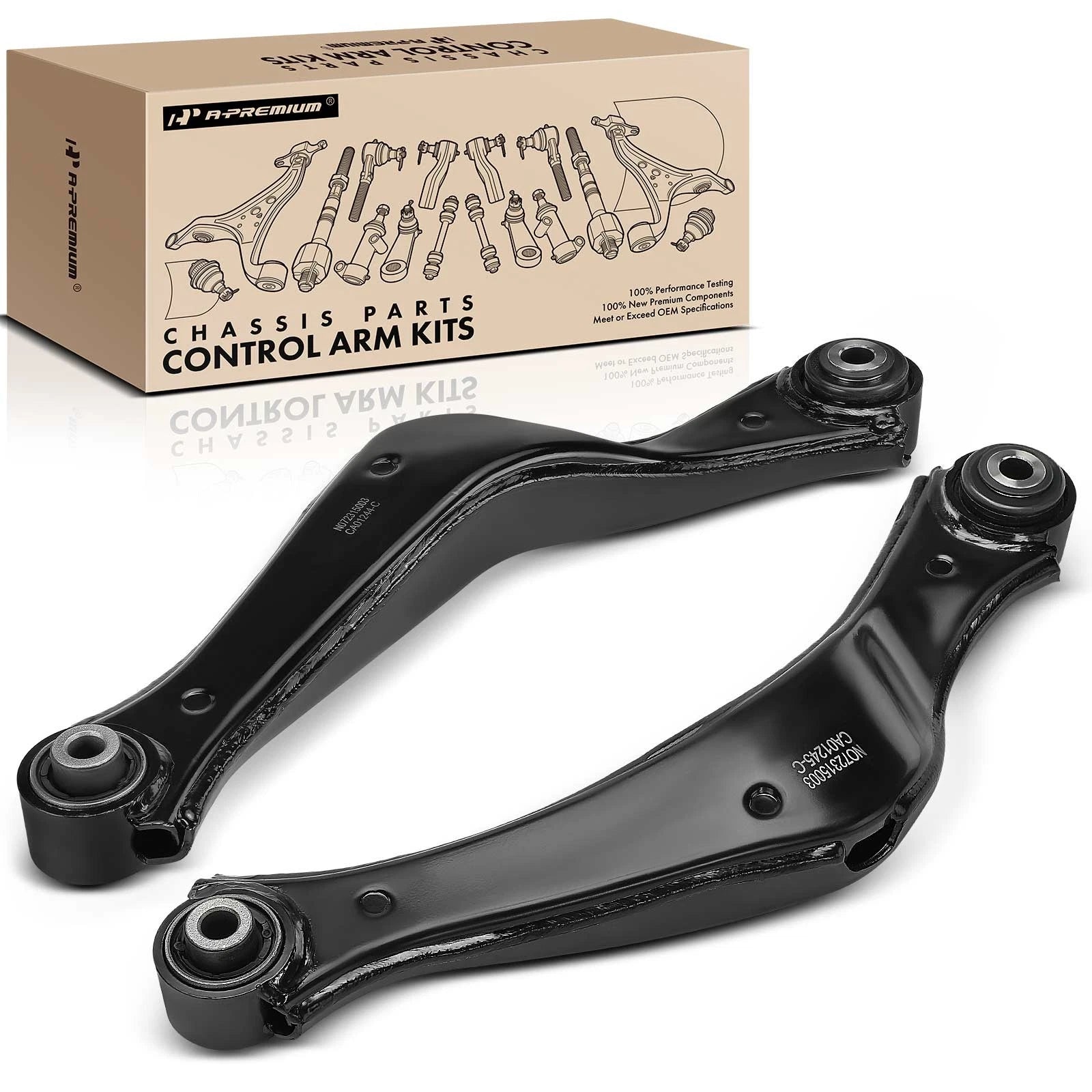 2X Rear Upper Control Arm for Chevy Malibu (2013–2015) Impala LaCrosse