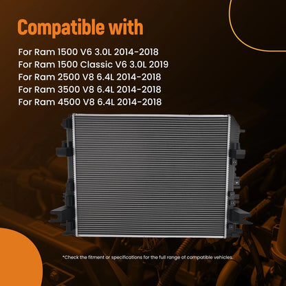 Direct Fit Radiator for Ram 4500/5500 (2014–2018) 6.4L