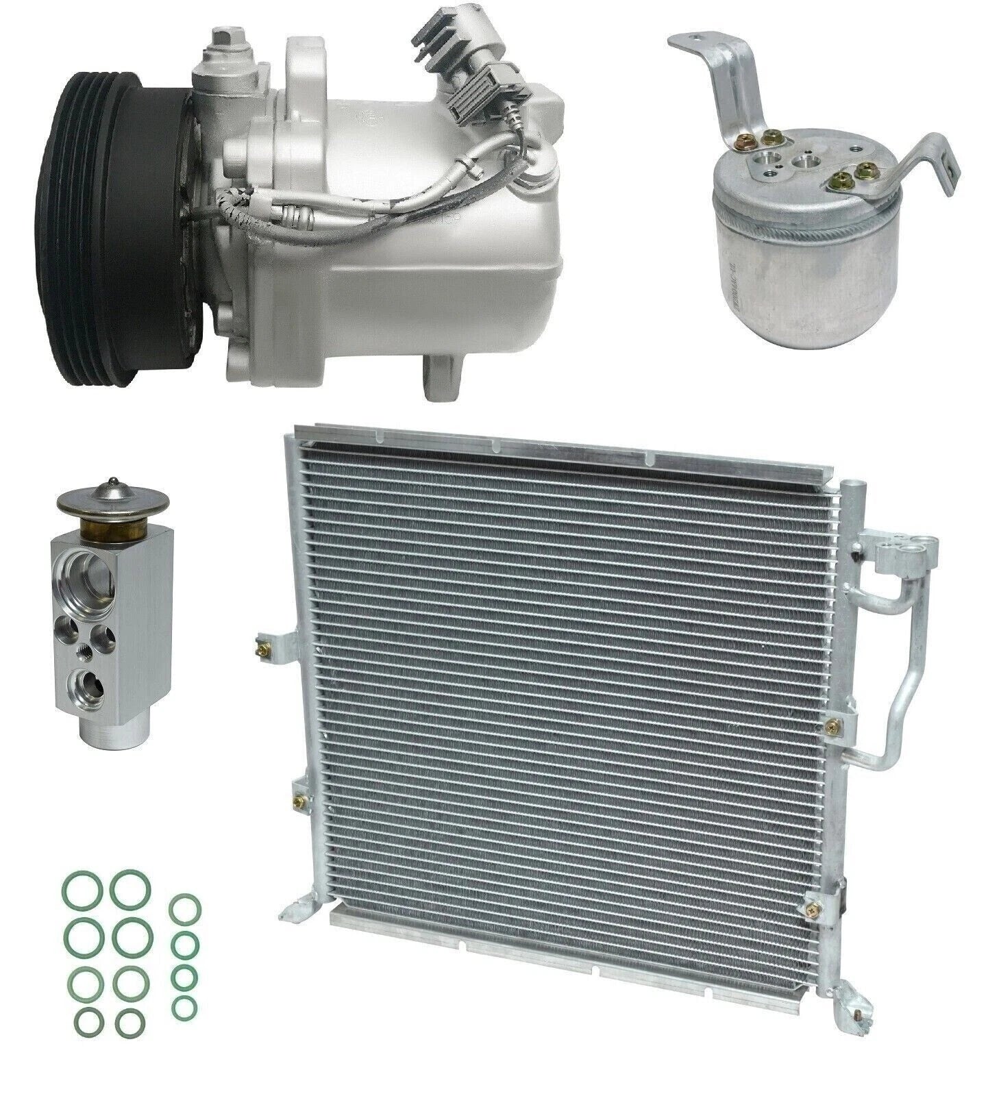 AC Compressor Kit With Condenser for BMW 318i 1.9L (1999–2005)