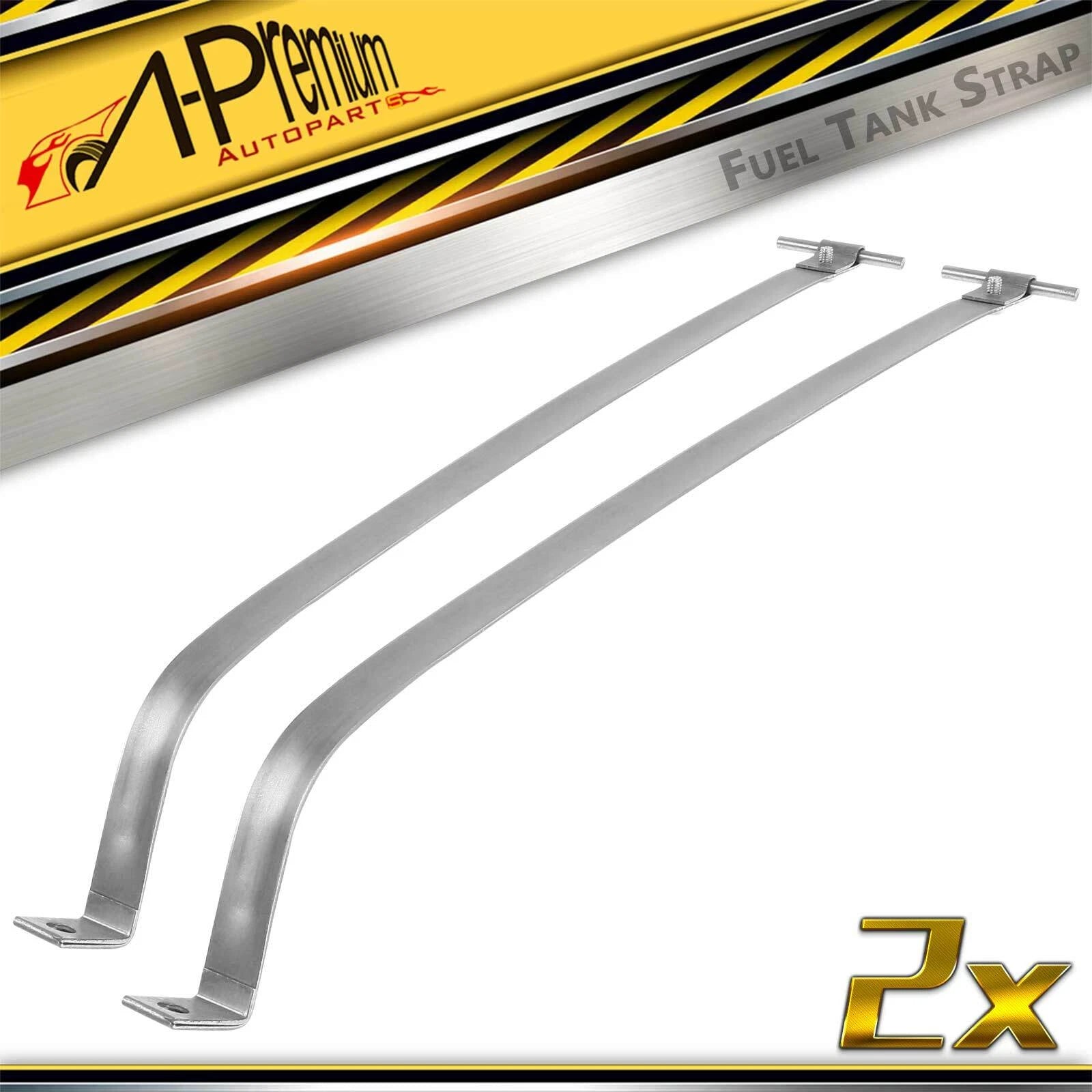 2X Fuel Tank Straps for Chevy Camaro Pontiac Firebird (1982–2002)