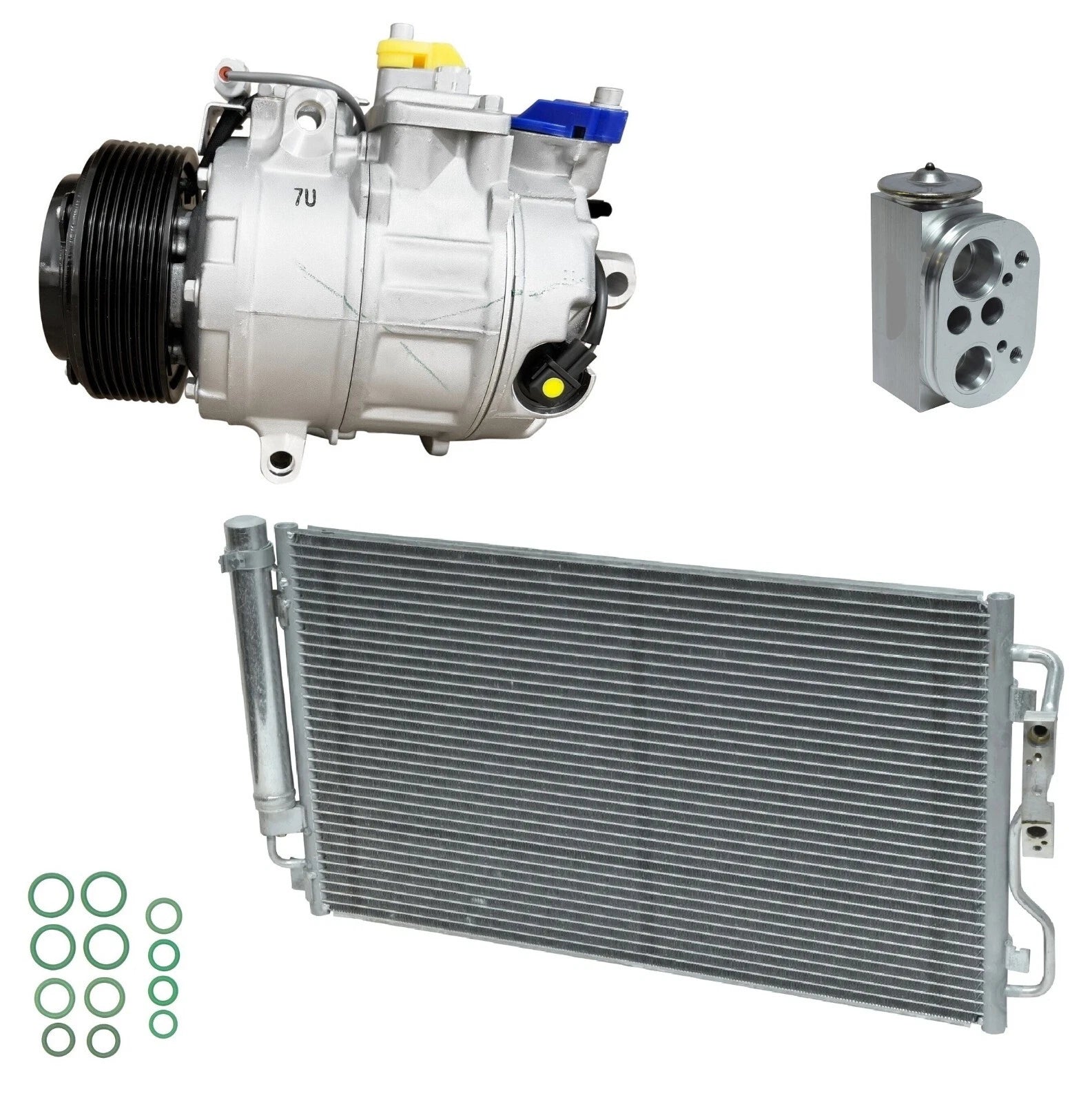 A C Compressor Kit with Condenser for BMW M2 3.0L (2017–2018)