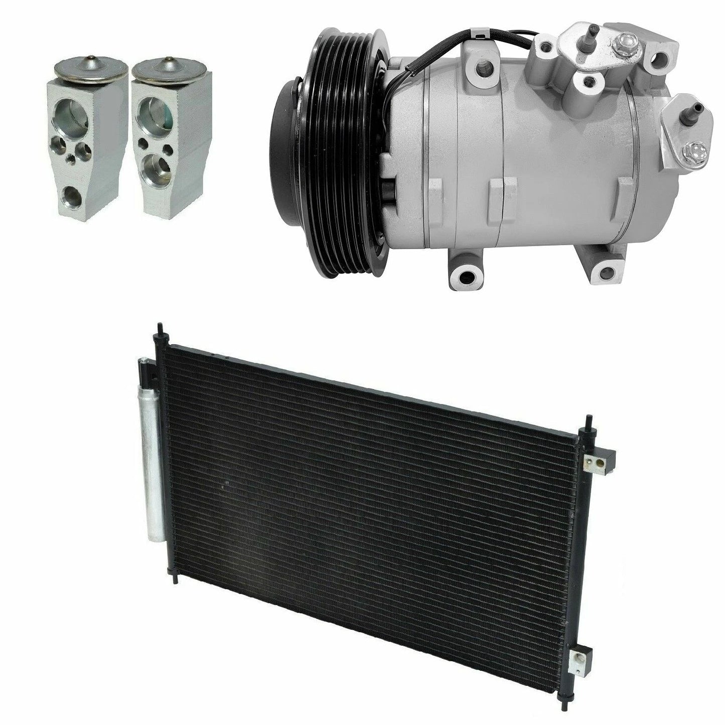 AC Compressor Kit With Condenser for Acura RDX 3.5L (2015–2018)