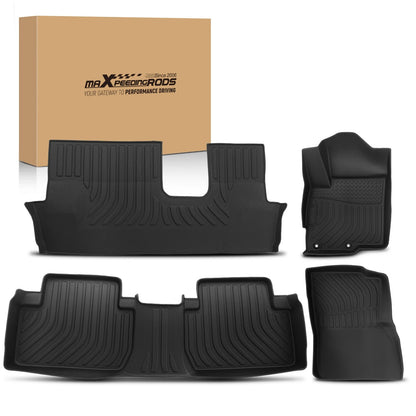 Black Anti-Slip Floor Mats for Mitsubishi Outlander (2014–2021)