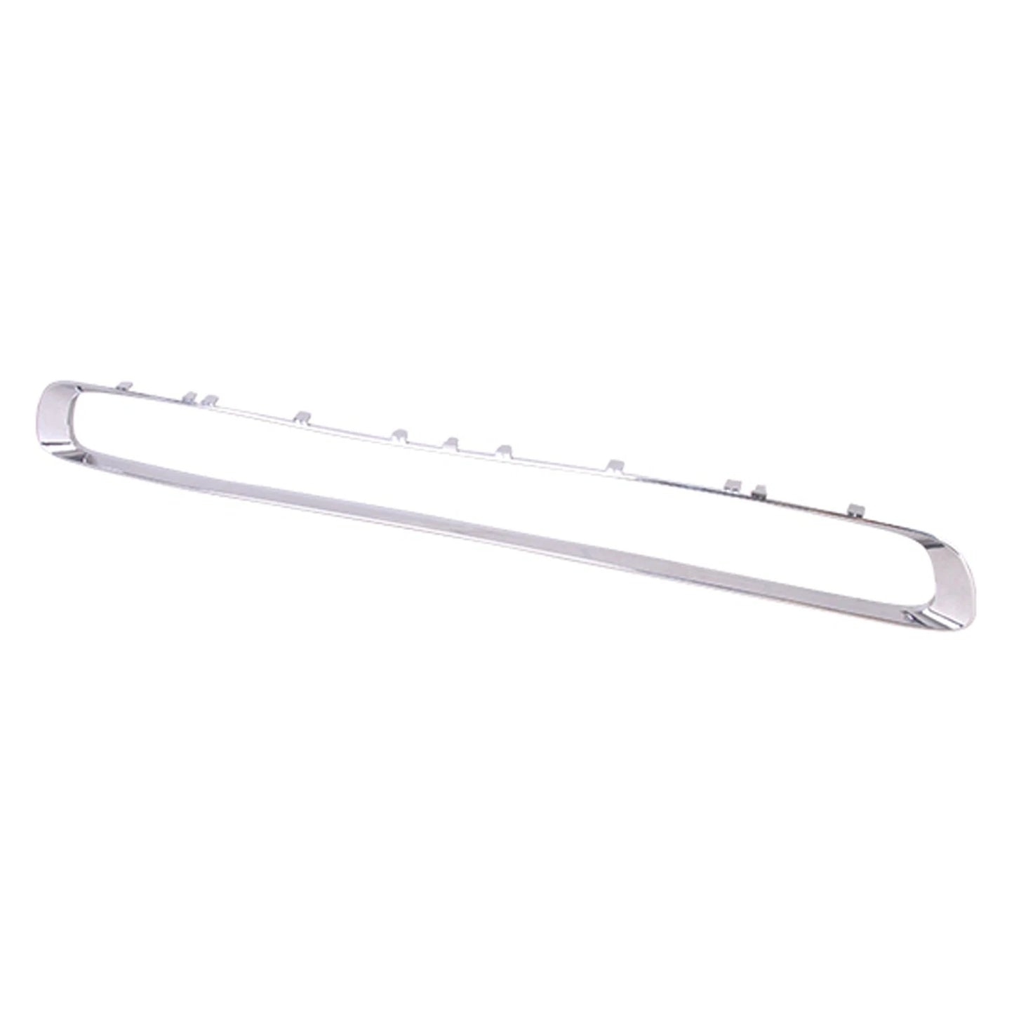 Replacement Chrome ABS Plastic Front Bumper Cover Grille Frame