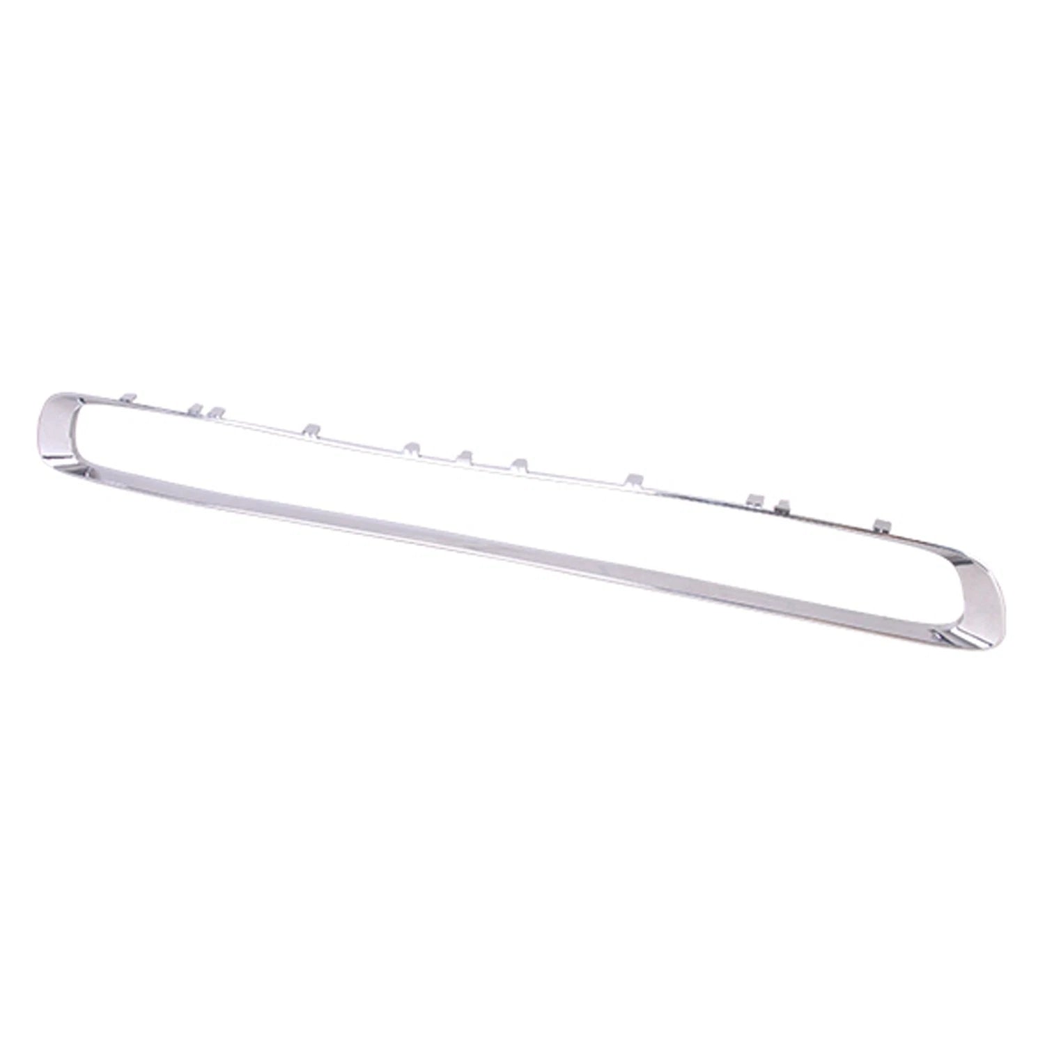 Replacement Chrome ABS Plastic Front Bumper Cover Grille Frame