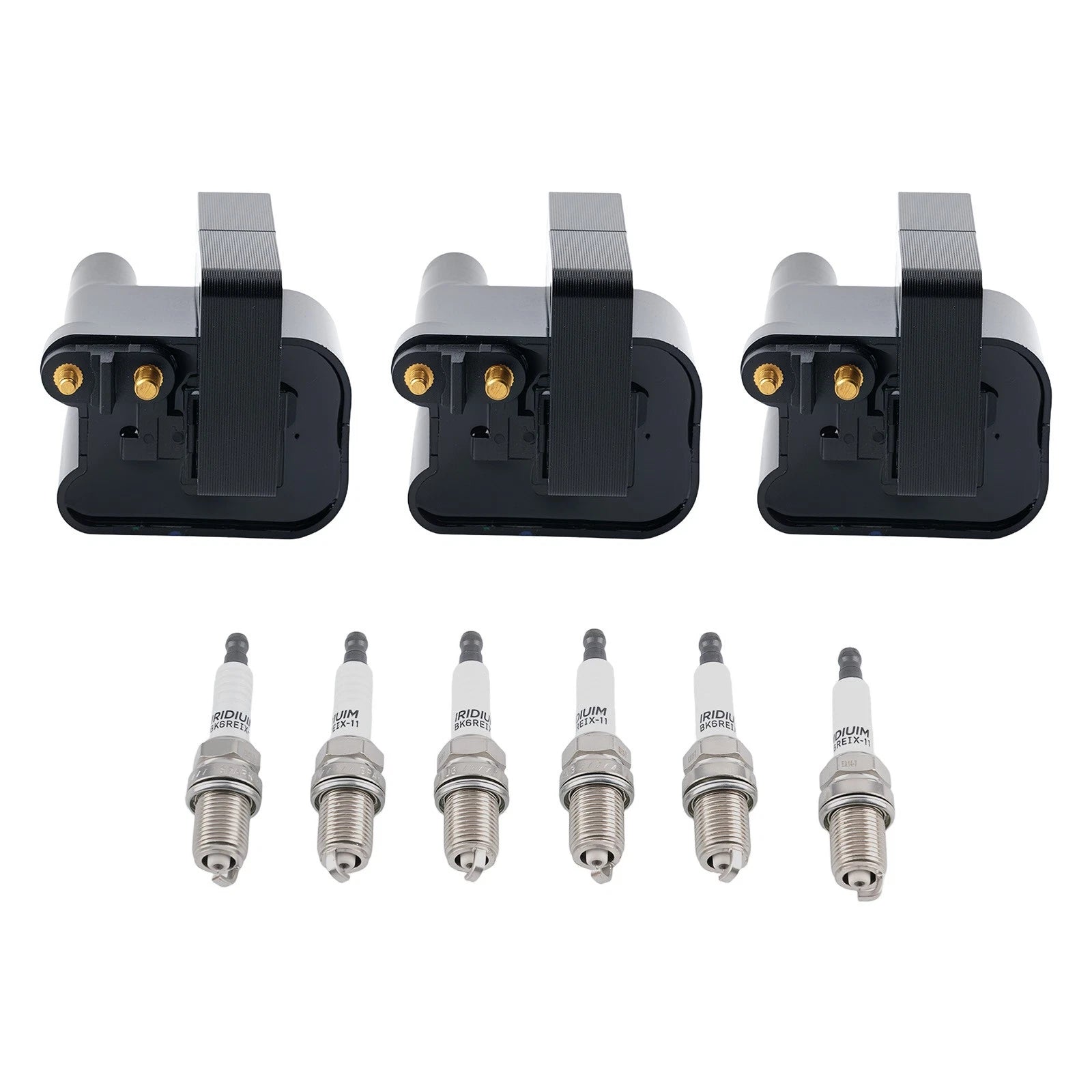 Ignition Coil and Spark Plug for Mitsubishi Diamante 3.0L V6 (1992–1995)
