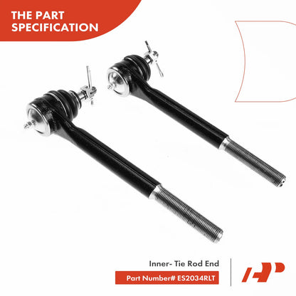8x Inner Outer Tie Rods with Ball Joint for Chevy Malibu (2004–2023)