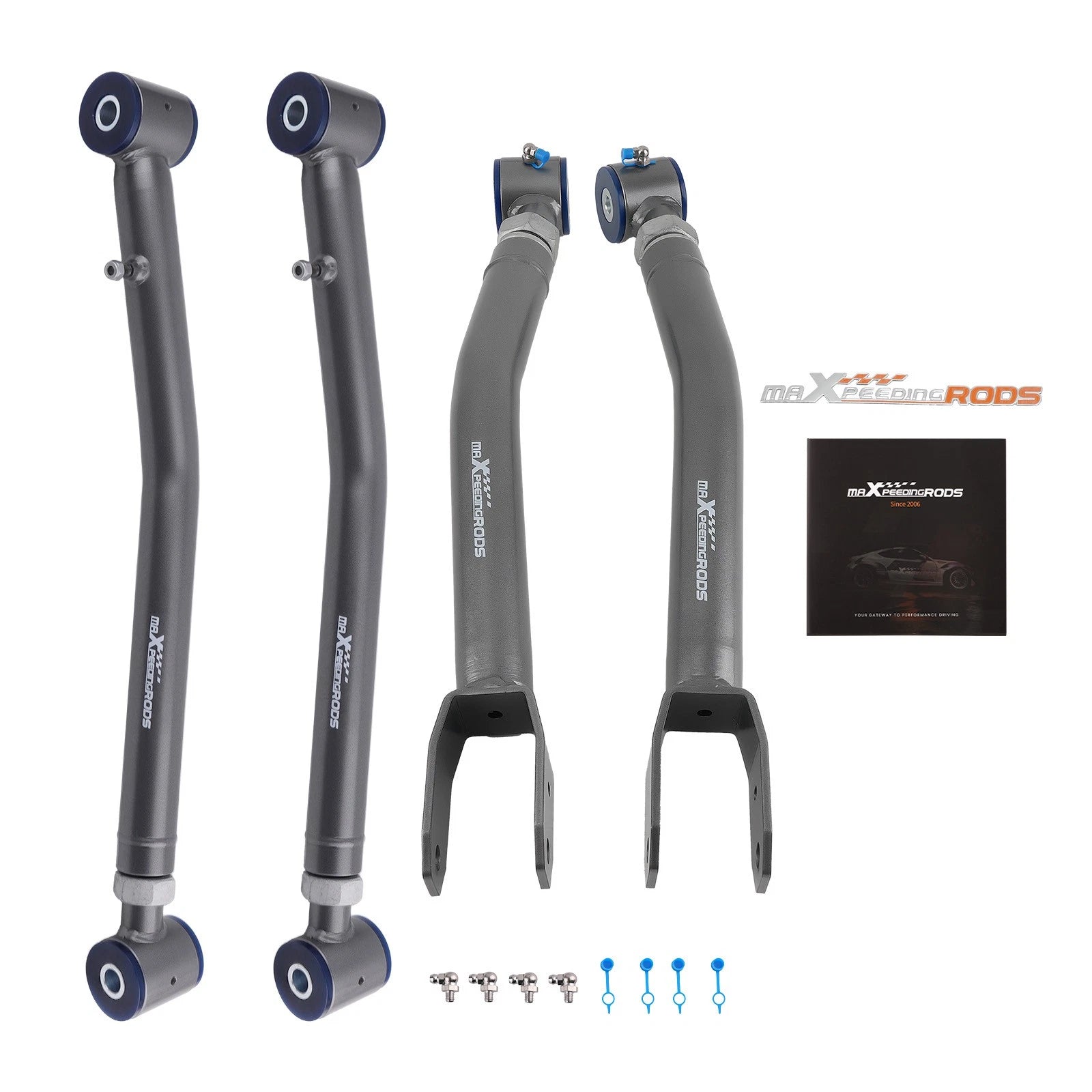 Heavy Duty Adjustable Front Control Arms for Jeep Gladiator Wrangler (2018–2025)