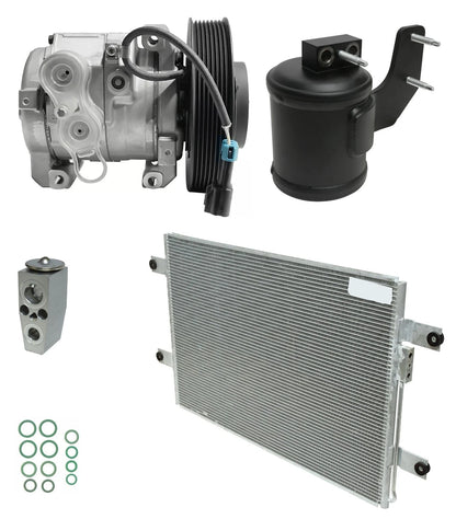 AC Compressor Kit With Condenser Replacement for Freightliner Cascadia (2011–2018)