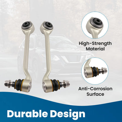 6Pc Front Upper Lower Control Arm Ball Joint Kit for BMW X3 X4 (2011–2018)