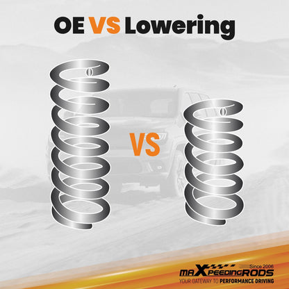 3" Lowering Springs for Chevrolet Silverado 1500 2WD (2019–2022)