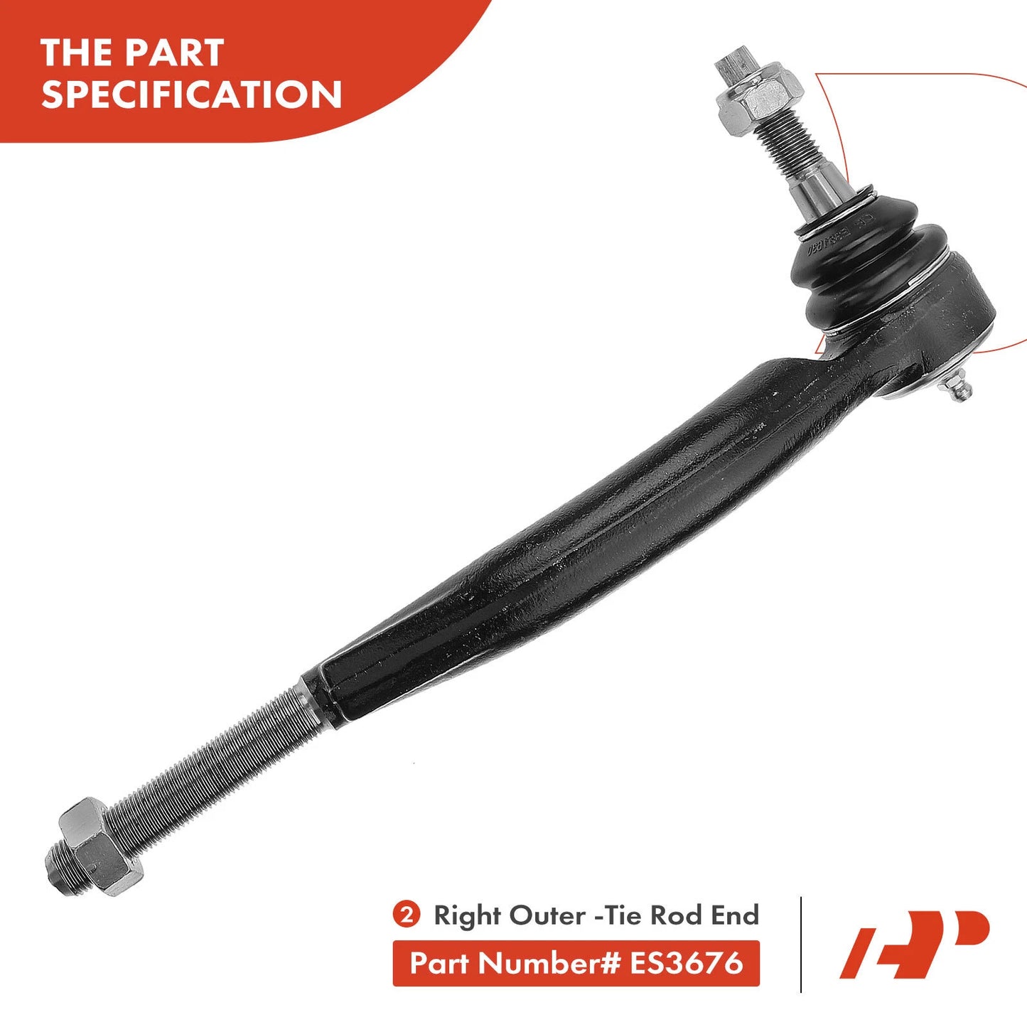 5X Front Rack and Pinion Tie Rod End Kit for Chevy Trailblazer (2002–2009)
