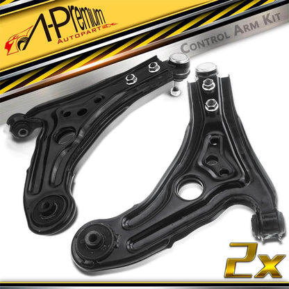 2X Front Lower Control Arm & Ball Joint Assembly for Chevy Aveo5 (2004–2011)
