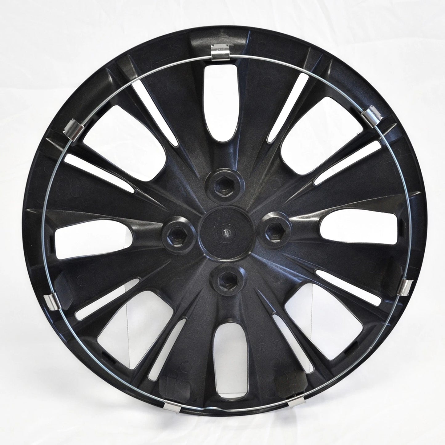 Hubcaps Wheel Rim Covers Set Snap On 4 Bolt for Toyota Yaris (2012–2015)