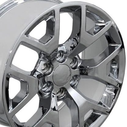 Chrome Wheel Rim 22 Inch Replacement for 2003–2014 Chevy Express 1500