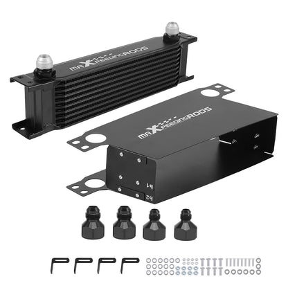 10-Row Engine Oil Cooler for Universal Transmission (10AN) (2010–2024)