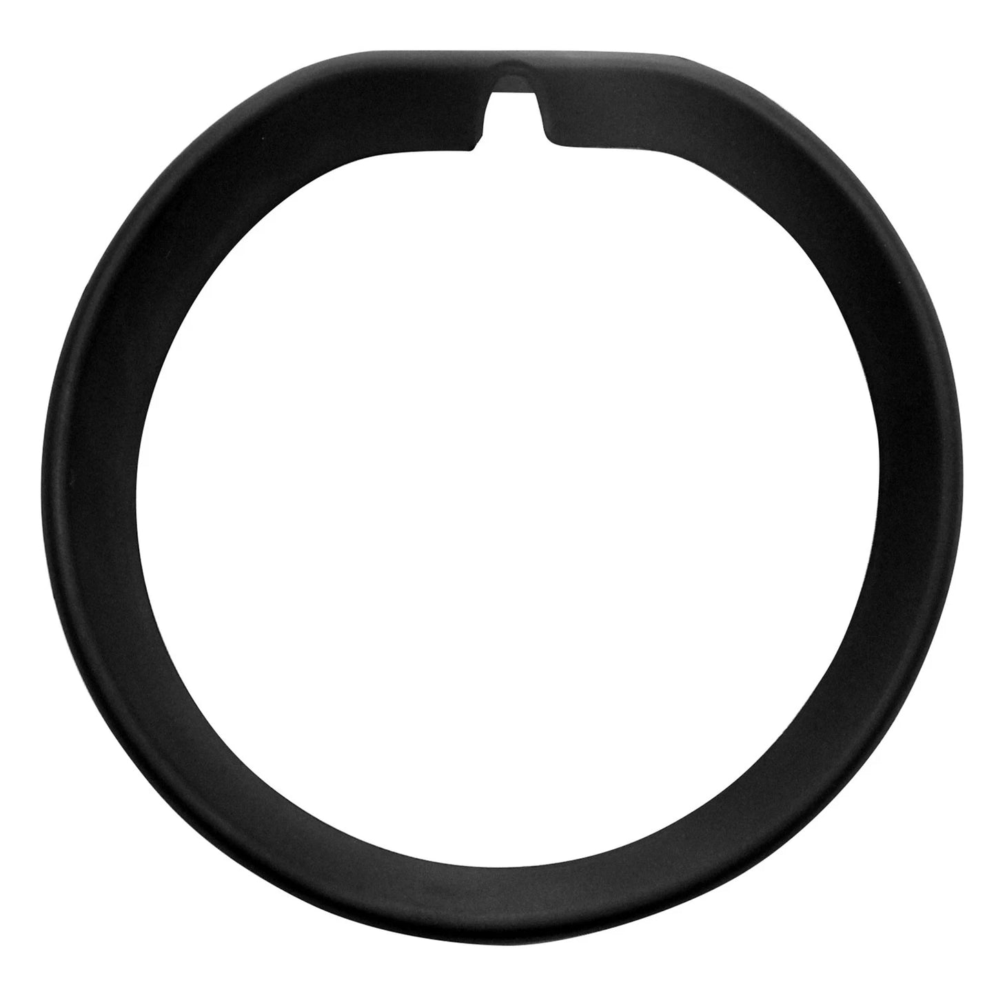 Replacement Black Textured Polypropylene Front Driver Side Fog Light Trim Ring