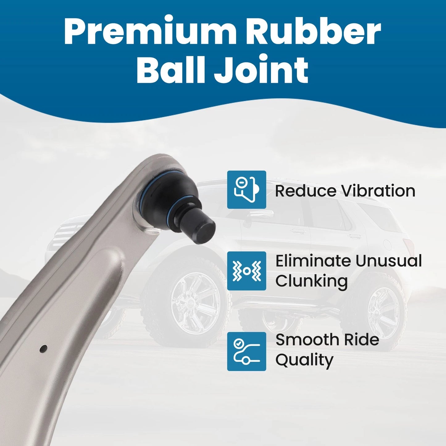 Front Lower Control Arms and Tie Rods and Sway Bar Links for Chevy Malibu (2013–2015)