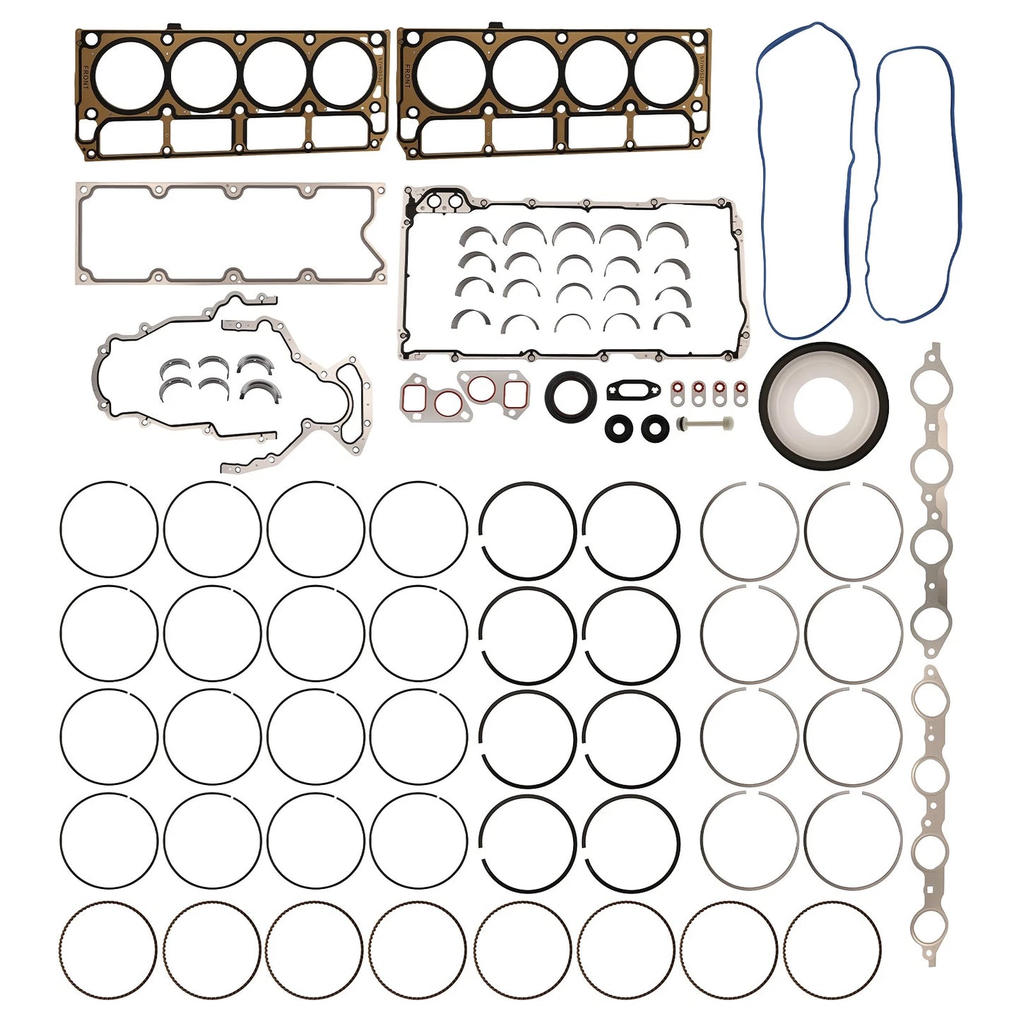 Engine Rebuild Kit Gaskets & Bearings for Chevy GMC Sierra (1999–2006)