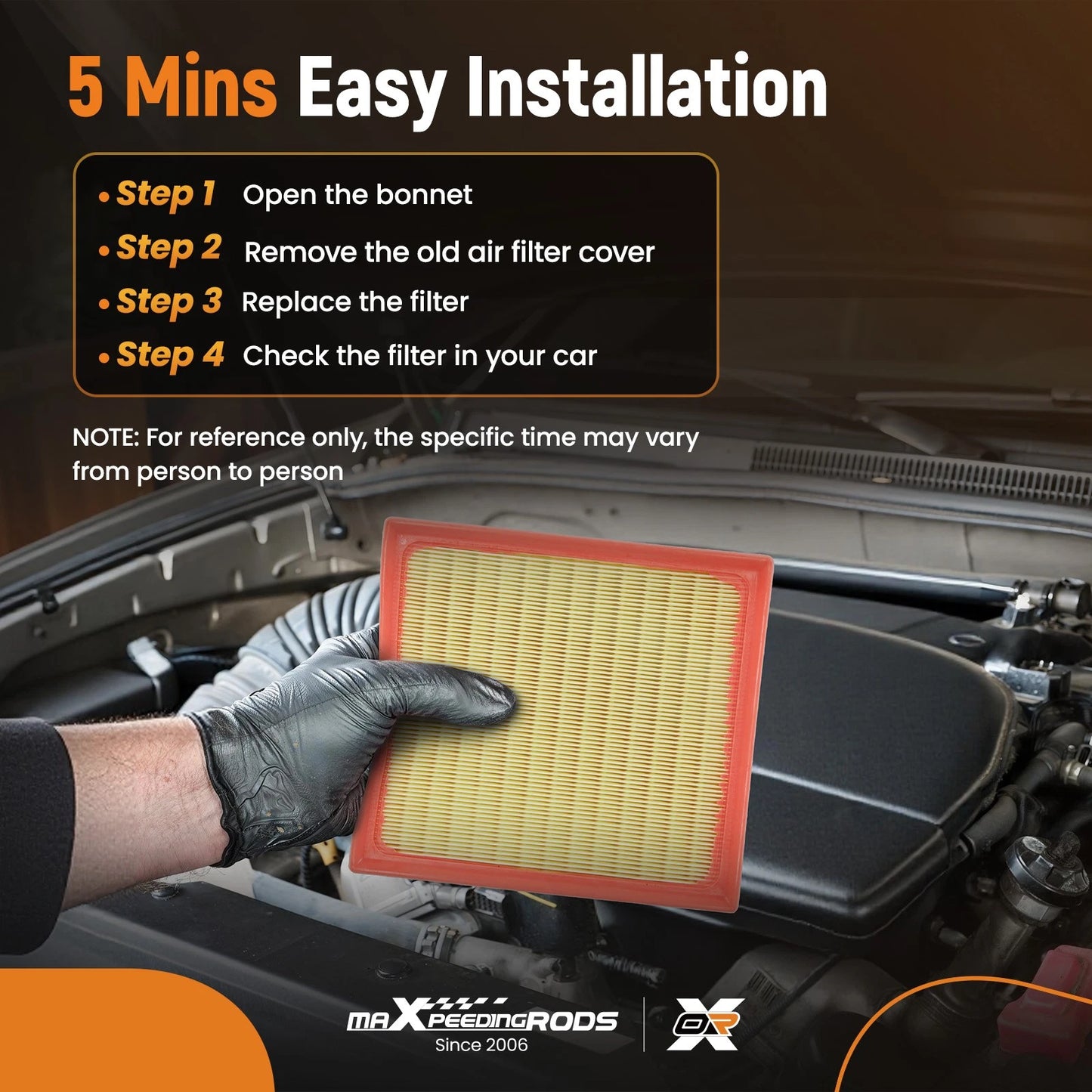 Engine Air Filter for Nissan Sentra (2020–2025) 2.0L Front PA99575 CA12815