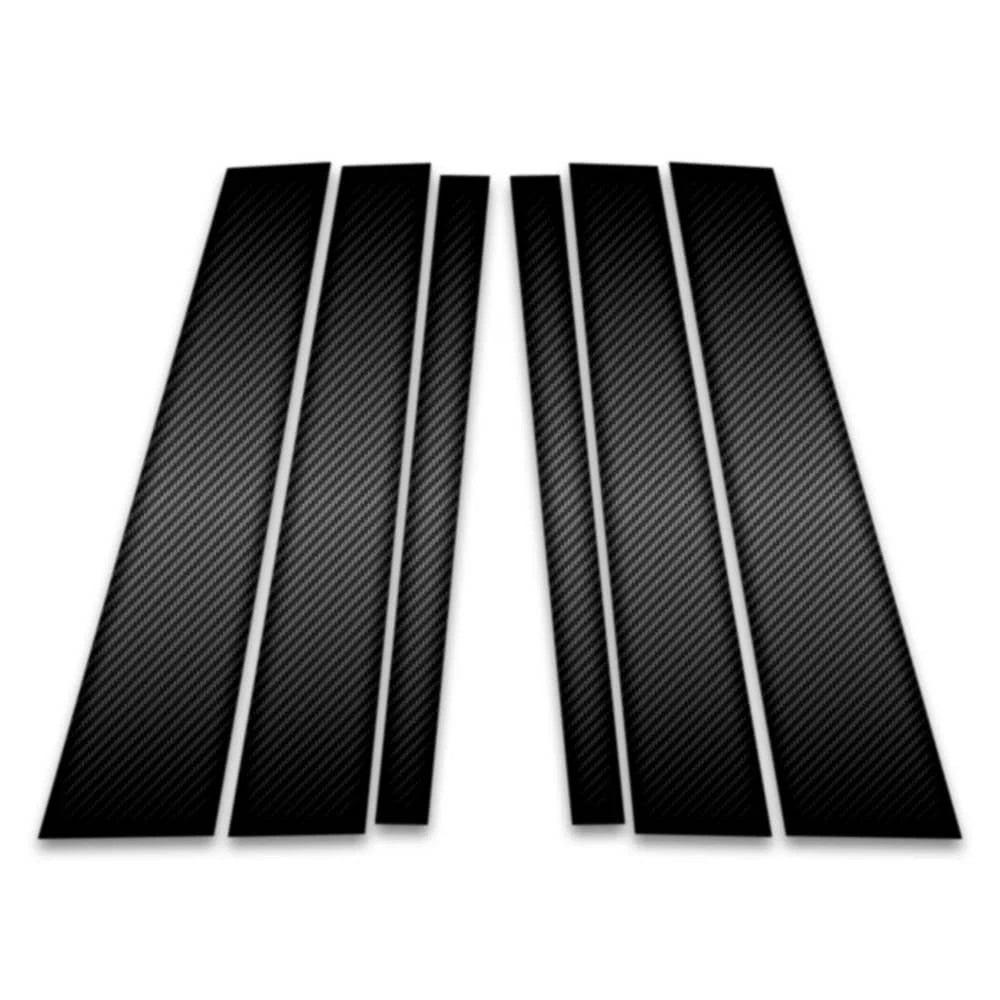 6pc Carbon Fiber Pillar Post Covers for 2016-2023 Volvo XC90 - SRC1287