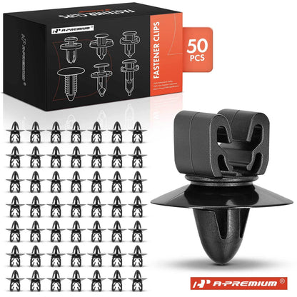 50Pcs 8mm Nylon Hood Release Cable Retainer for Chevy