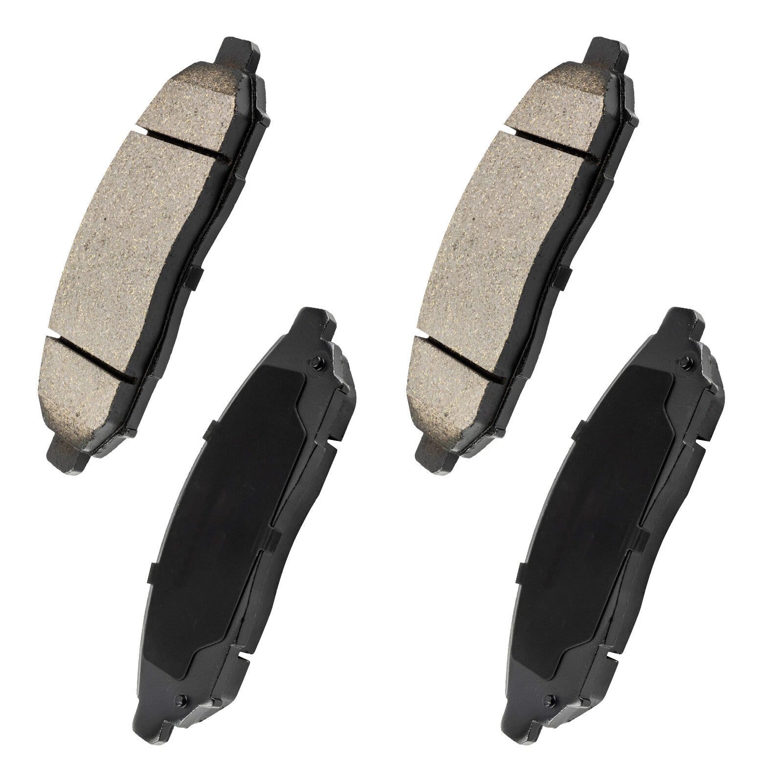 Front Ceramic Brake Pad Kit for Nissan Frontier Xterra Pathfinder NV200 (2005–2023)