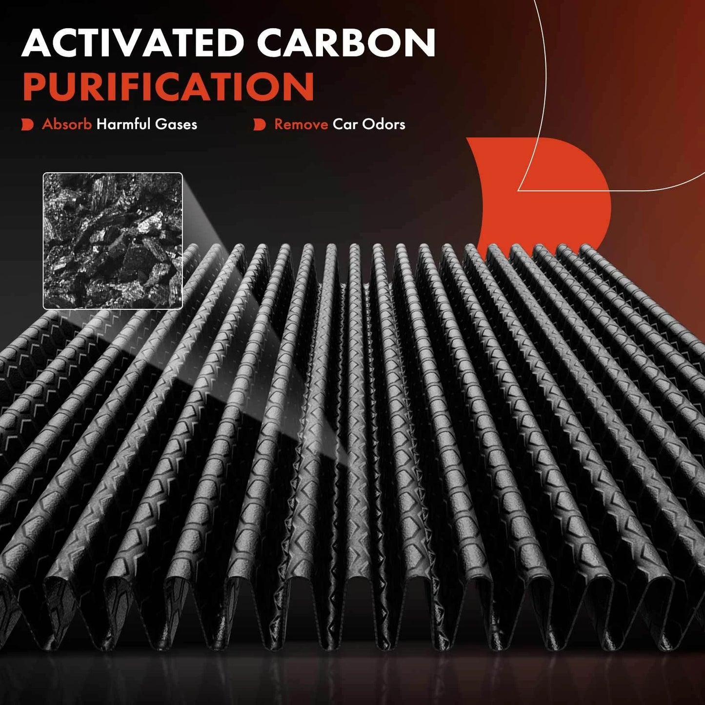 Activated Carbon Cabin Air Filter for Benz W203 W204 C-Class (2000–2015)