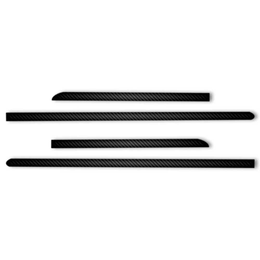 4pc Carbon Fiber 1" Accent Trim for 2007-2014 Lincoln MKX - SRC1402