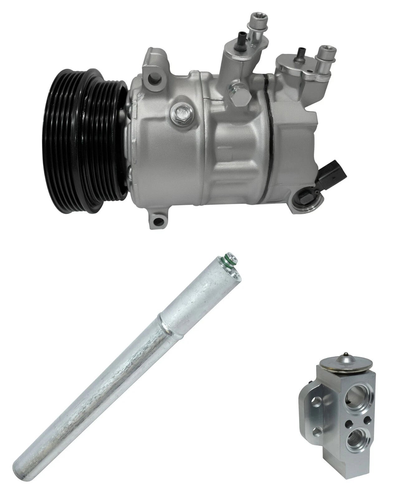AC Compressor Kit Replacement for Volkswagen Rabbit 2.5L (2006–2006)