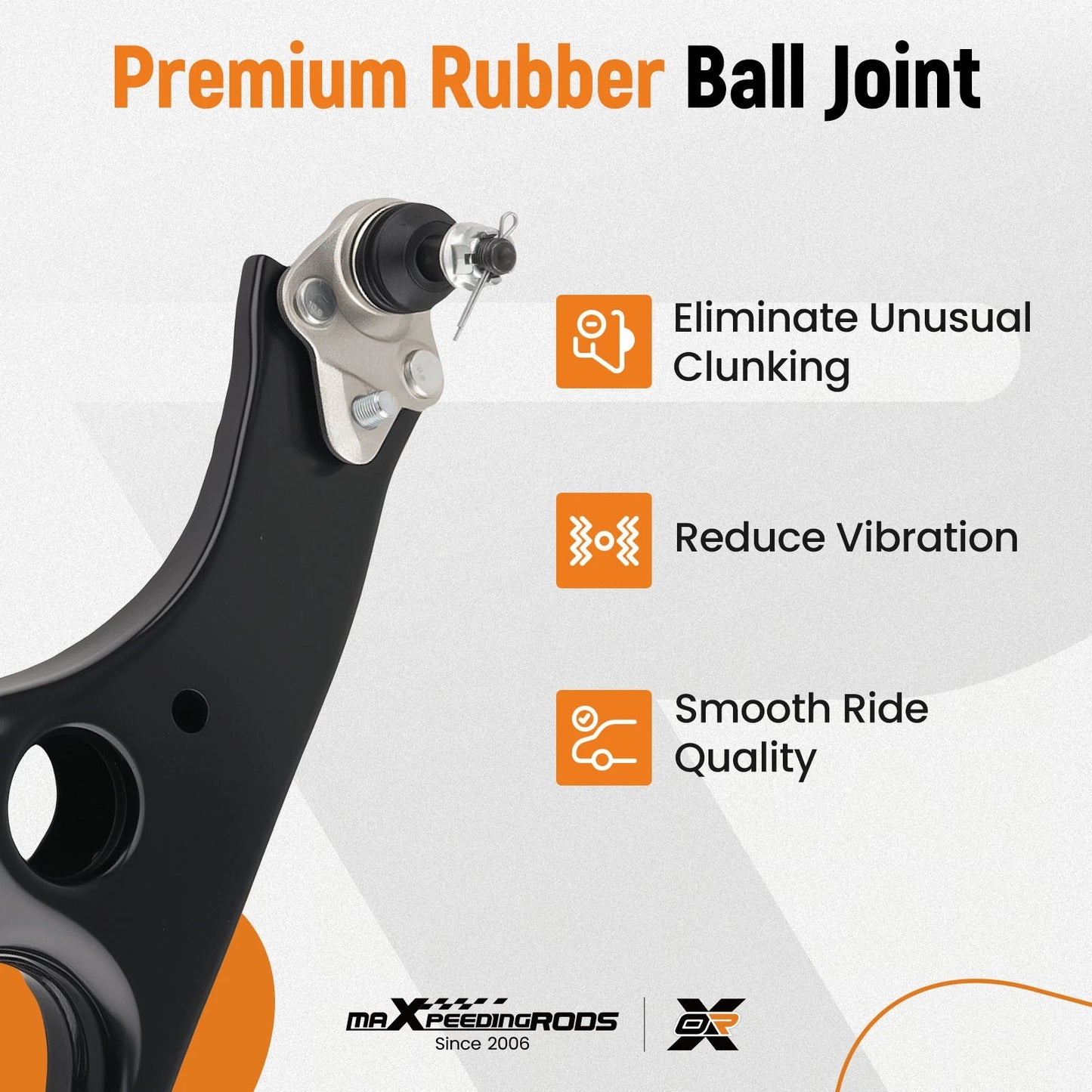 Lower Control Arm Ball Joint CV Axle Shaft Kit for Toyota Corolla (2003–2008)