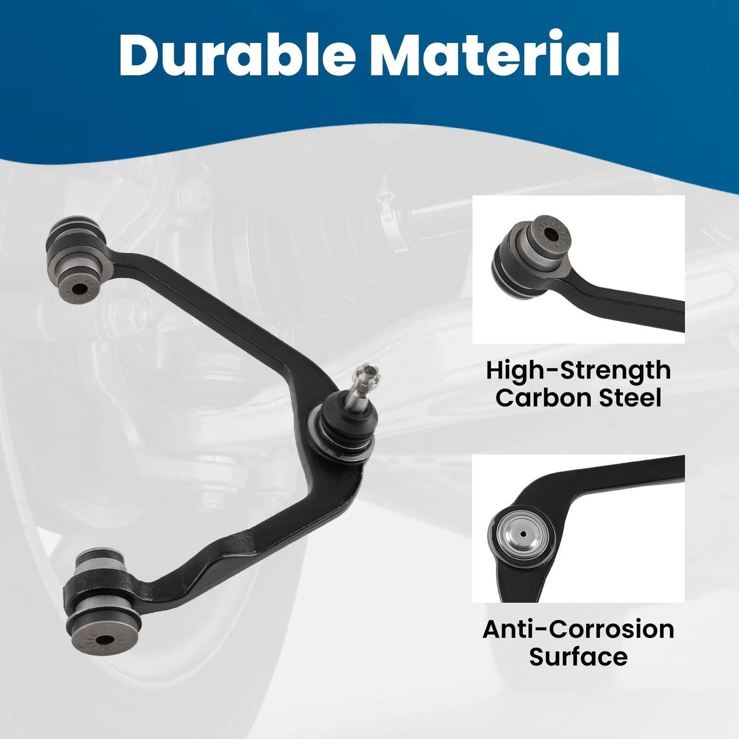 8PC Front Suspension Upper Control Arms for Ford F-150 Expedition (1997-2003)