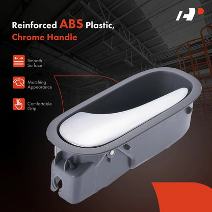 2X Rear Chrome Interior Door Handle for Chevy Malibu (2008–2012)