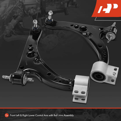 2X Front Lower Control Arm with Ball Joint for Chevy Cruze (2011–2019)