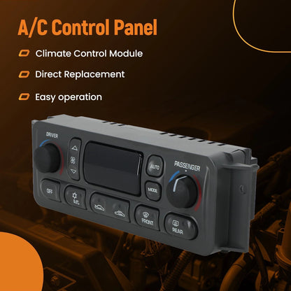 A/C Climate Control HVAC for Chevrolet Corvette C5 (1997–2004)