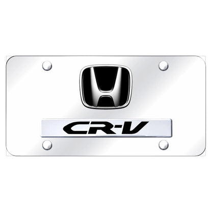 Dual Chrome on Chrome License Plate - Officially Licensed for Honda CR-V