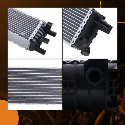 Aluminum Radiator Assembly for Audi A6 A7 S4 S5 S6 S7 (2013–2018)
