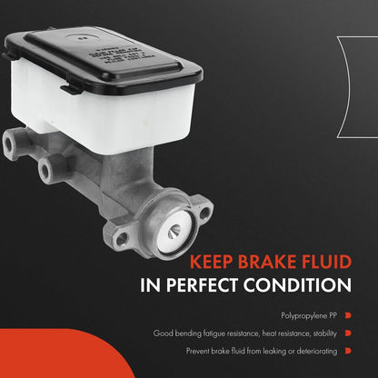 Brake Master Cylinder with Reservoir for Chevrolet Astro G10 GMC P20