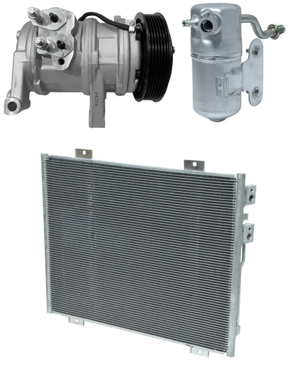 AC Compressor Kit With Condenser for Dodge Dakota 3.7L (2005–2011)