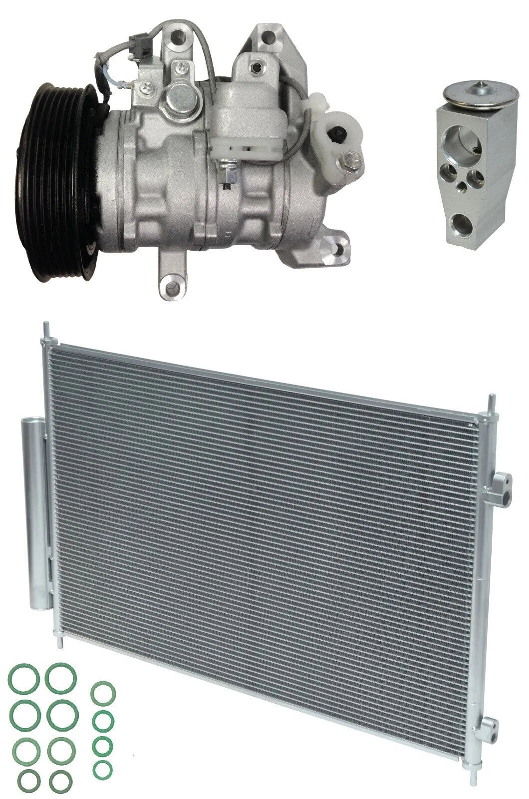 AC Compressor Kit with Condenser for Honda HR-V 1.8L (2020–2022)