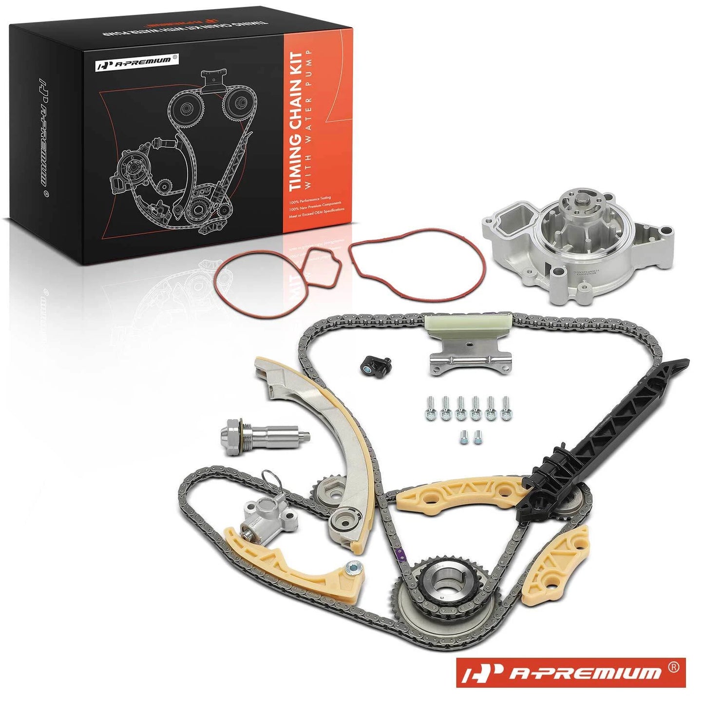 16x Timing Belt and Water Pump Kit for Chevy Malibu (2008–2012)