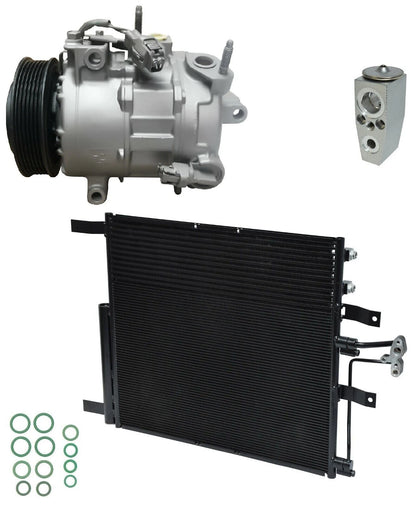 AC Compressor Kit With Condenser Fits Ram 1500 5.7L (2017–2018)