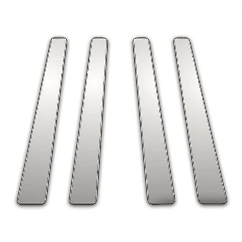4Pc Chrome Pillar Post Covers for Kia Sportage (2004–2010)