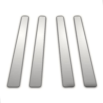 4Pc Chrome Pillar Post Covers for Kia Sportage (2004–2010)