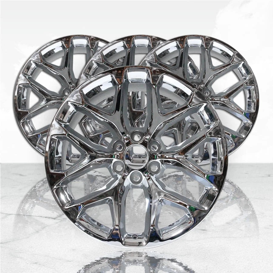 22 Inch Chrome Rim for JTE Wheels Front for Chevrolet Suburban 1500 (2015–2019)
