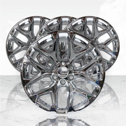 22 Inch Chrome Rim for JTE Wheels Front for Chevrolet Suburban 1500 (2015–2019)